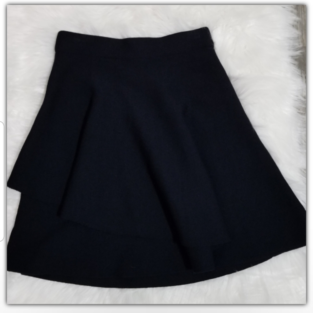 Zara Basics viscose blend skirt size small